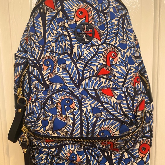 tilda printed zip backpack